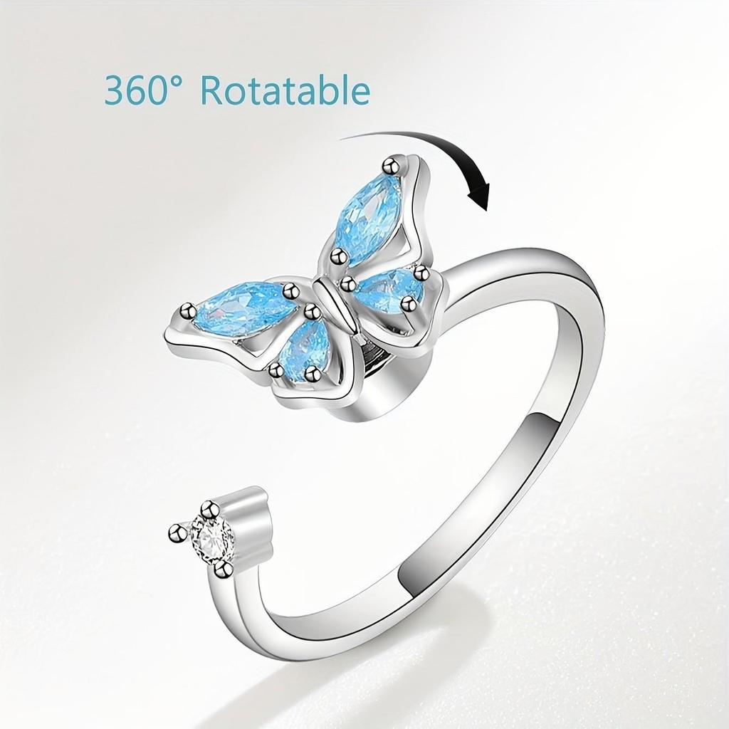 Women's Niche Rotatable Ring: Fashionable, Trendy, and Luxurious