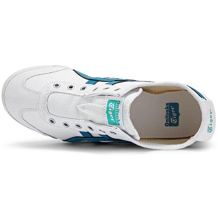 Onitsuka Tiger Mexico 66 Slip On 'White Blue Teal' D3K5N-0146