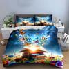 "Butterflies and Book Decor Set" Bedding Set with 1 Duvet Cover 2 Pillowcases Single Double King Queen, Gift