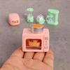 Miniature Oven And Cooker Set For Kids Doll House Pretend Cooking Toy With Realistic Detail Kitchen Scene Setting Props