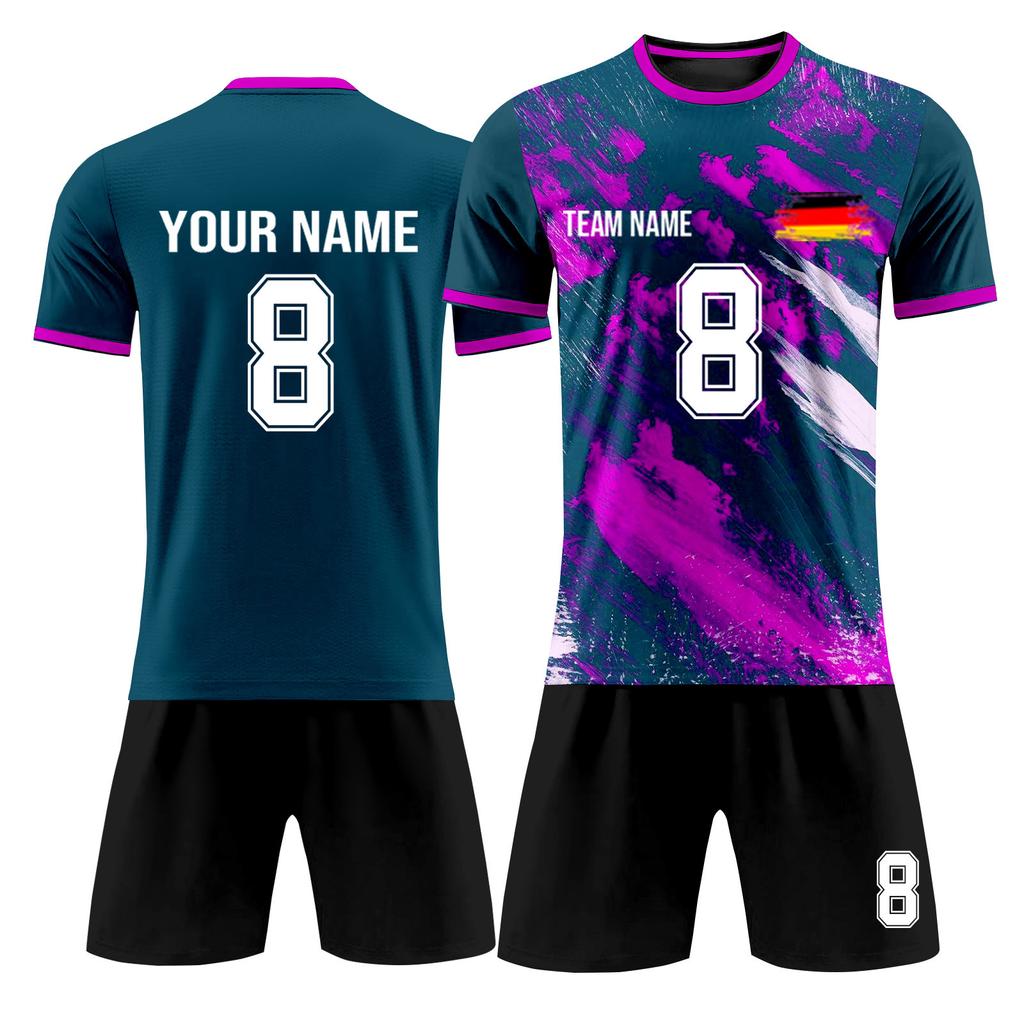 Customized Two-Piece Set Of Adult And Children'S Soccer