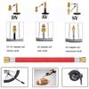 Gold Valve Adapter Plastic Bike Valve Set High Quality Bicycle Pump  Bicycle