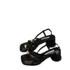 High-heeled Sandals Women's 2025 New Thick-heeled Toed Roman Shoes French Temperament Niche Pinch Foot Word Belt