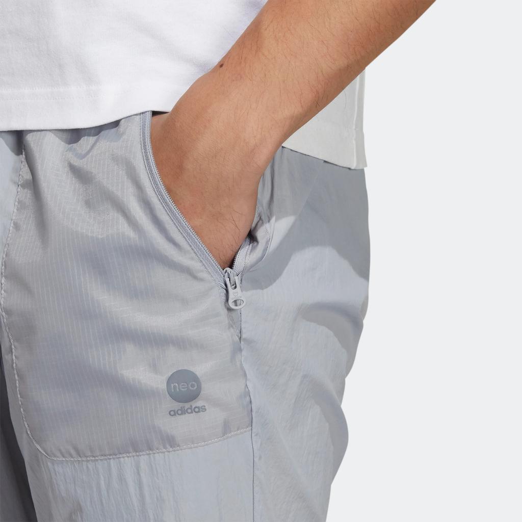 Adidas Neo Casual Sports Pants Men Bottoms Silver-Grey HC9706