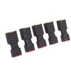 5PCS T Plug to XT60 Adapter Sturdy PC Tight Connection RC Battery Conversion Connector