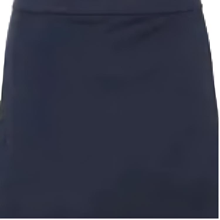 J.Lindeberg Solid High-Waisted Split Casual Mini Skirt Women skirts Navy-Blue GWSD06338-6855