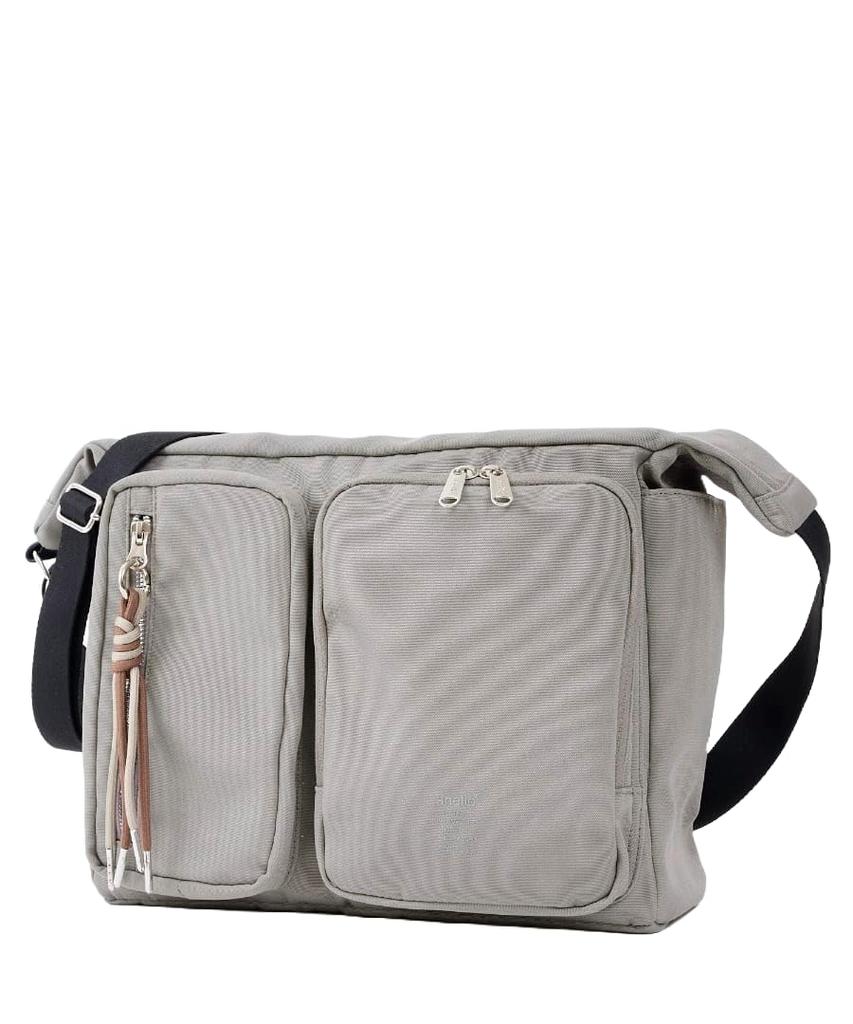 DOROTHY Shoulder Bag, A4 Size, Double-Sided Water-Repellent, with Charm