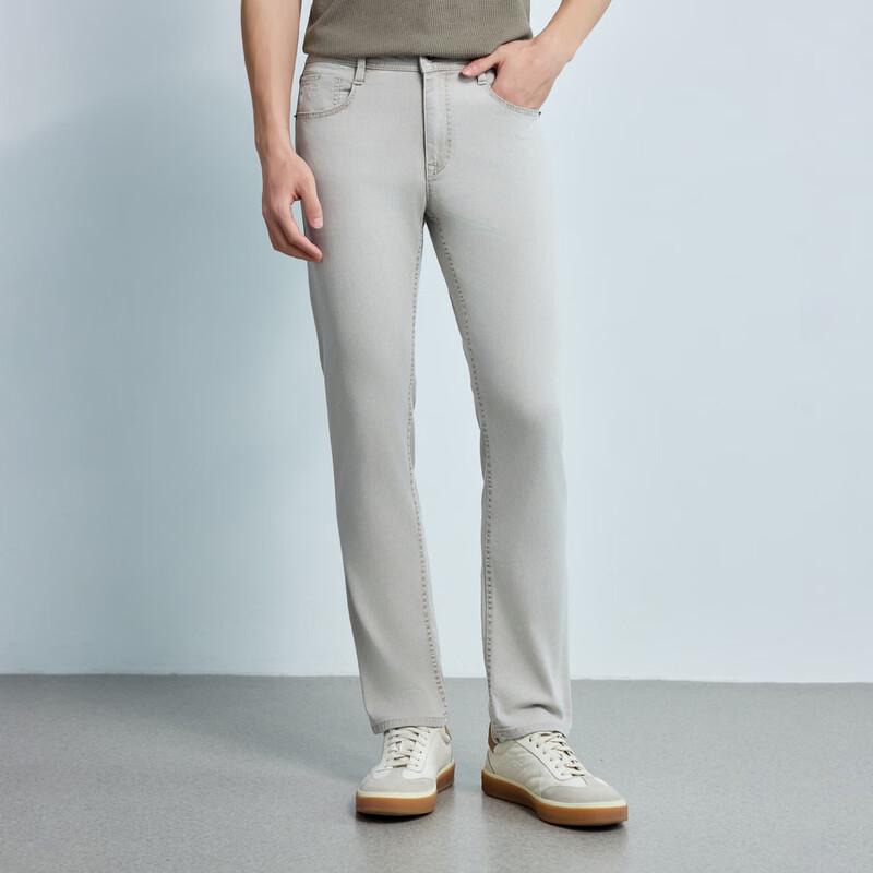 Lilang Men's Quiet Luxury Straight-Fit Jeans