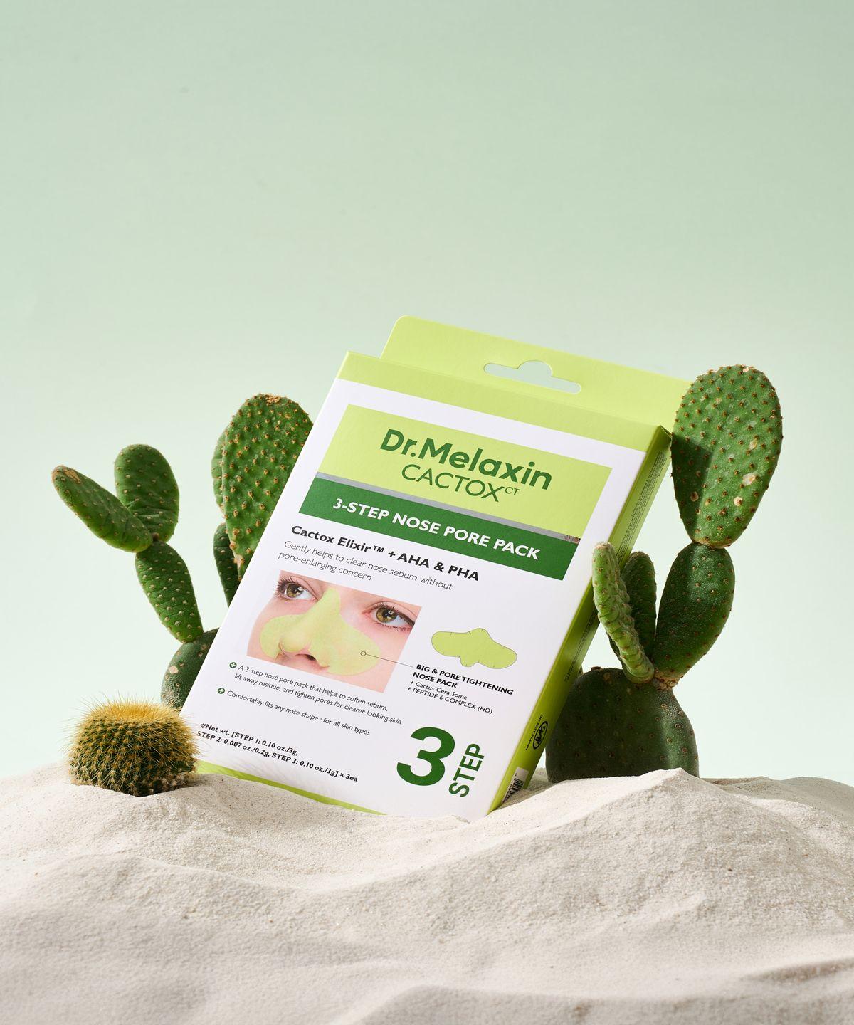 Dr. Melaxin Cactox 3-Step Nose Pack (3 Packs)