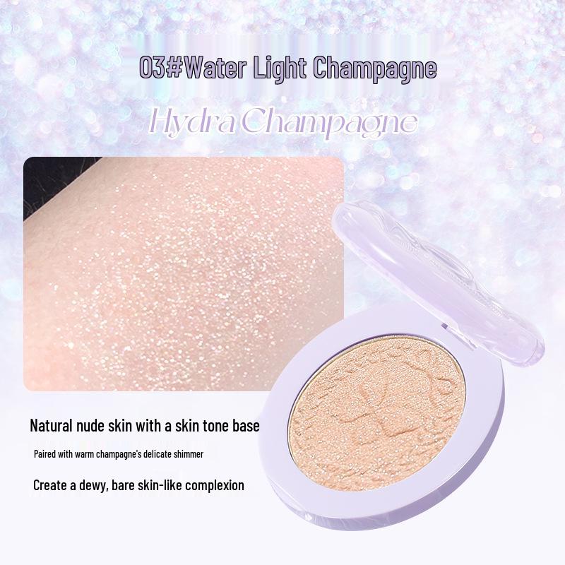 Палетка хайлайтеров Novo6321 Starry Glow: Натуральное контурирование, Осветление, Стойкость, Мелкое сияние. 8g