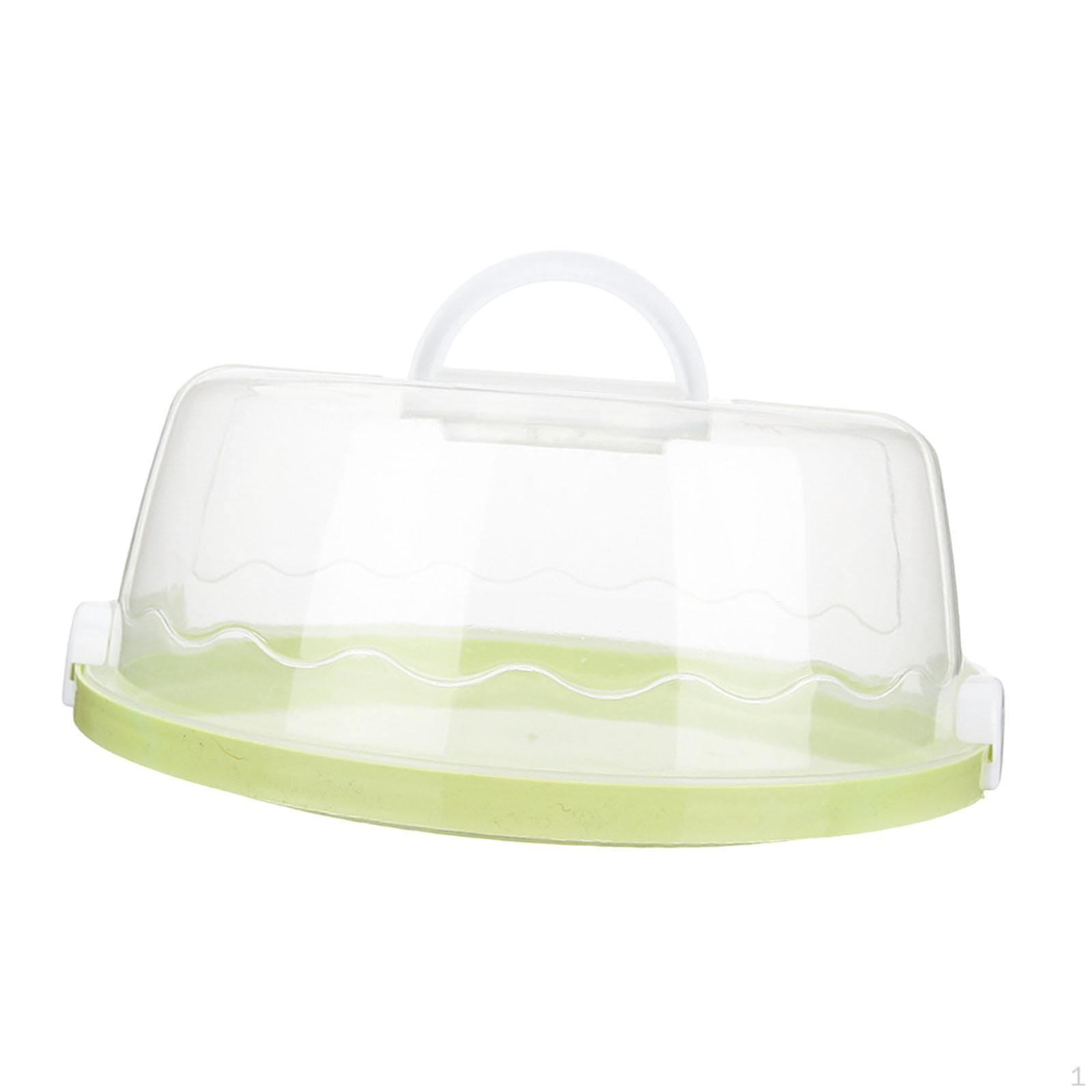 

Держатель для торта с ручкой для хранения чизкейка контейнер для транспортировки Round