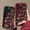 Glacier Rose Apple 16 Pro Max Phone Case, iPhone 17 Pro, New 15 Pro Flower 14 Beautiful