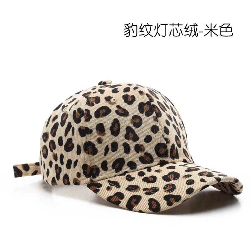 Autumn and winter fashion trend corduroy baseball cap outdoor sports warm shade sun hat cap