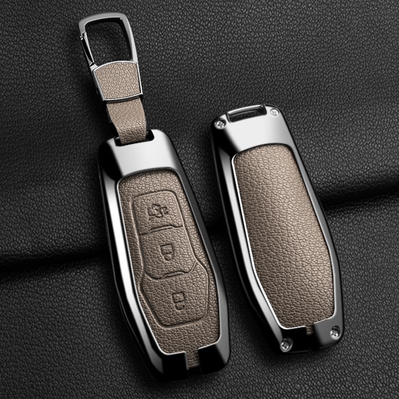 Car Key Case Suitable For Ford Mondeo Mk3 Mk4 Mk5 Kuga F150 Ranger Explorer Focus Smax Cmax Mustang Car Key Protection Case