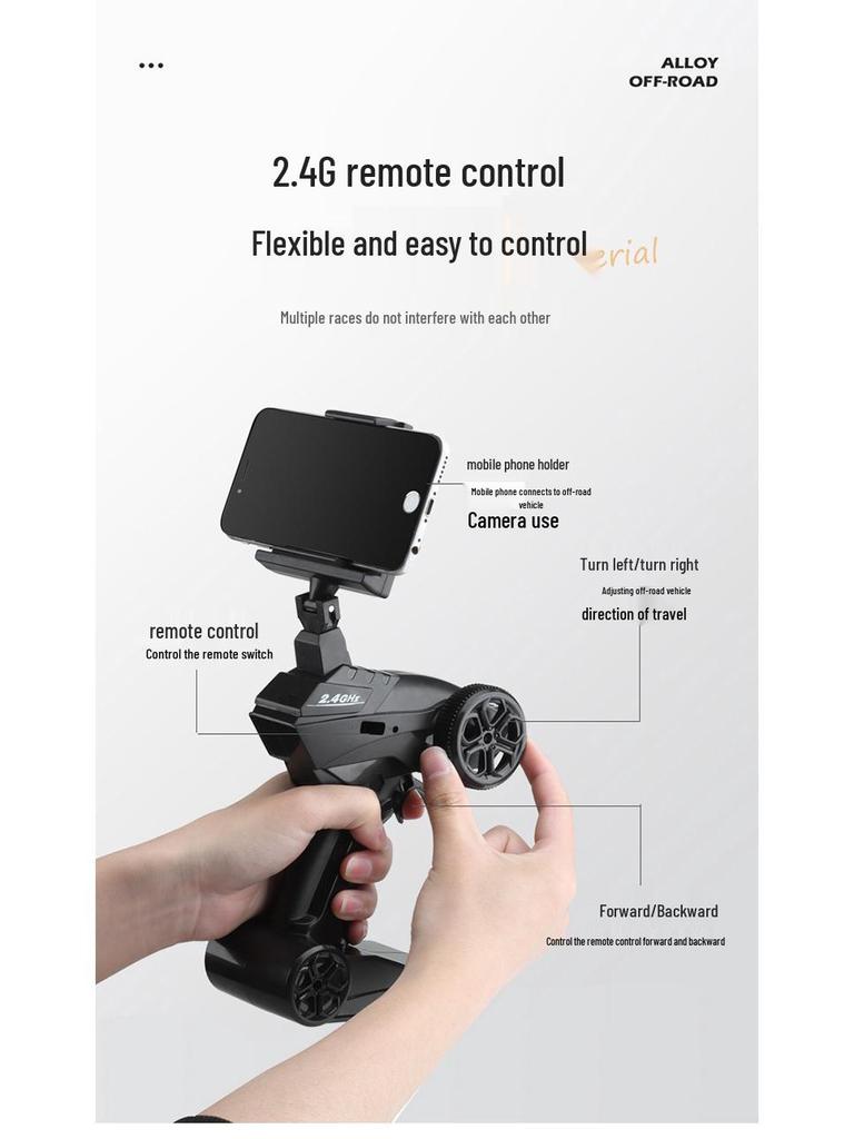 XL 4WD/6WD Off-Road Remote Control Drifting Big Foot Racing Car Toy