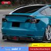 Tesla Model 3 C**T Style Carbon Fiber Body Kit: Front & Rear Lip Splitters.