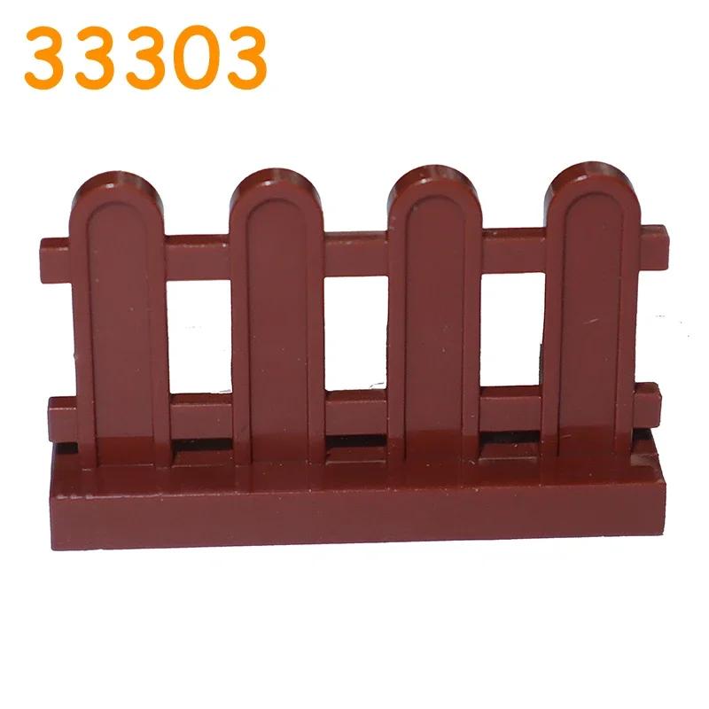 Building Block City Accessories MOC Part Fence Railing Stair Barrier Ladder Guard Bar Castle Garden Farm Military Assemble Brick