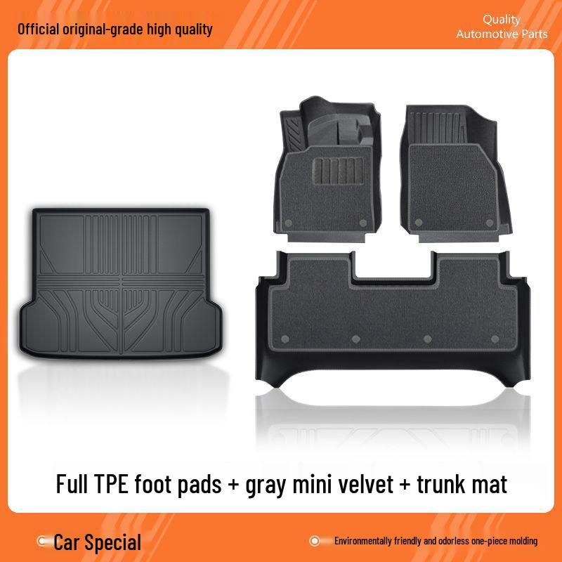 Honda CR-V TPE Floor Mats - Custom Fit for 26 Models with Thickened Carpet