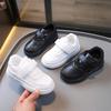 Tenis Sneakers Kinder Frühling/Herbst Neue Jungen Mädchen Sportschuhe Casual Board Schuhe Leder Weiche Sohlen Kinder Kleine Weiße Schuhe