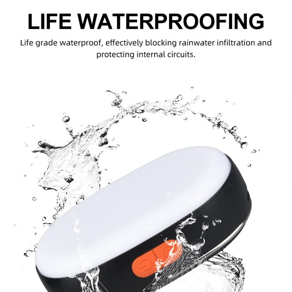 Mini USB Rechargeable Camping Strong Light with Hook Portable Torch Tent LED Work Maintenance Lighting Built-in 4000mA Battery