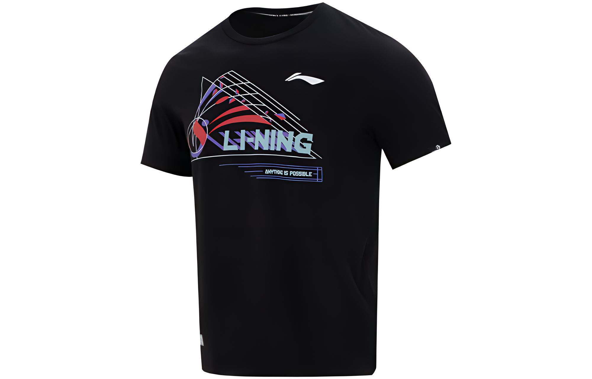 Li Ning Badminton Collection T Shirt Unisex AHST699-2 L