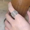 1Pc Fashion Lightweight Luxury Retro Court Style Ring, High-end Atmospheric Style, Fashion Trend