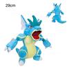 16 Styles Pokemon Plush Wartortle Charmander Manectric Lycanroc Greninja Steelix Lugia Shiny Zeraora Crocalor Stuffed Toys Gifts