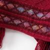Women's Irregular Tassel Knit Shawl Cardigan