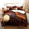 Chocolate Pattern Bedding Set Single Twin Full Queen King Size Anime Duvet Cover for Adult Kid Bedroom