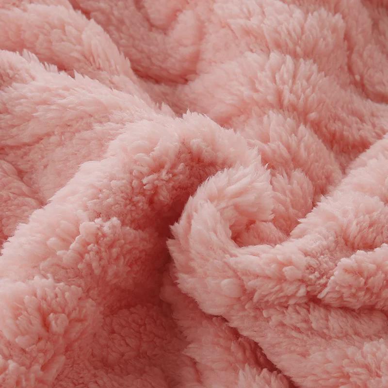 Mädchen Korallenfleece Pyjama Set: Stilvoller, dicker und super süßer Winteranzug für 1- bis 10-Jährige