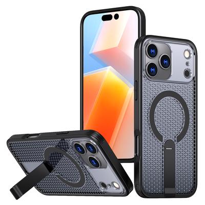 Magnetisch Für Magsafe Wärmeableitung Klappständer Handyhülle Für iPhone 17 Air 16E 16 15 14 13 12 11 Pro Max Objektivschutz Abdeckung