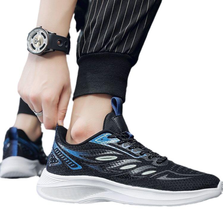 Extra Large Size Autumn New Mesh Ultra-light Breathable Sports Soft-soled Running Casual Shoes