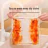 Rainbow 8-Layer Oil-Repellent Kitchen Cloth - Non-Stick Regenerated Cellulose Dish Towel.