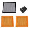 Filter Set For Infiniti G25 (V36) 2009-2015 2011 2.5L 3.5L Infinity EX25 J50 EX35 G35 Q60 QX50 Engine Cabin Air Oil Filter Parts