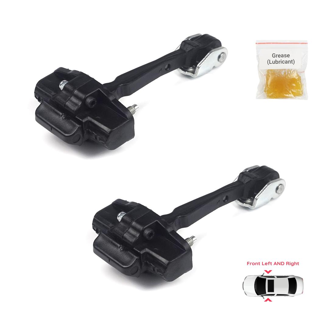 BDP755-1 2 Pieces Front Left AND Right Door Catch Hinge Brake Stop Check Strap Limiter for Renault Dacia Lodgy Dokker 2012-2022 804304825R 