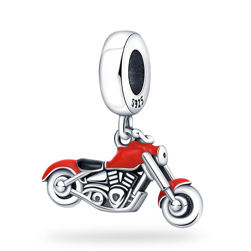 Brand New Copper Metal Off-Road Vehicle Sports Car Electric Bike Car Series Charm Bead Components Bead Components Compatible With Pan Authentic