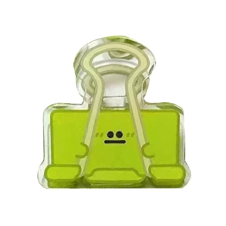 

Cartoon Eye Acrylic Paper Clip Paper Clamp for Food Bag Photo Drawing Board Acrylic Paper Clip for Home Kitchen Office