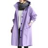 Lässiger Stil Windbreaker Damen Mittellang Kleines Temperament Taille Langarmjacke