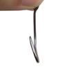 50pcs 7381 High Carbon Steel Fishing Hooks Black Wide Gap Offset Sport Circle Bait Fishing Hook Size 1 1/0 2/0 3/0 4/0 5/0