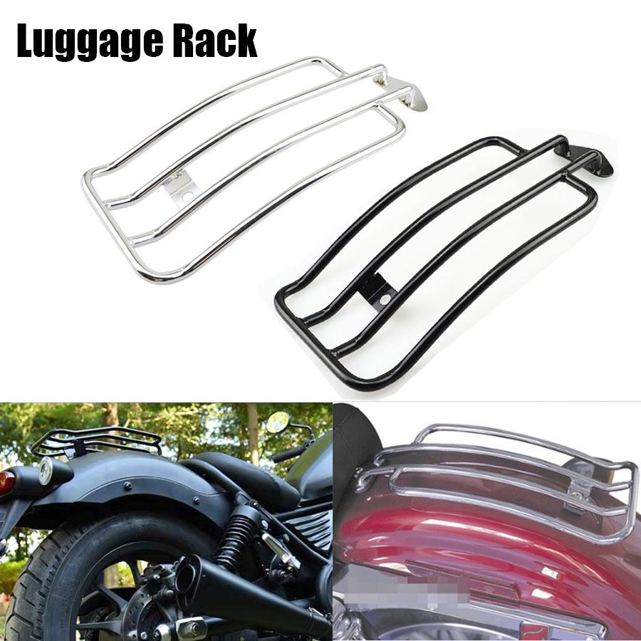 Motorcycle Parts Steel Rear Solo Seat Luggage Rack Support Shelf Fit For Harley Davidson Sportster XL883 1200 XLX 1000 1985-2003