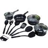 13Pieces Kitchen Utensils Set with Easy Cleaning Nonstick Coating and Comfortable Handle for Busy Cooks