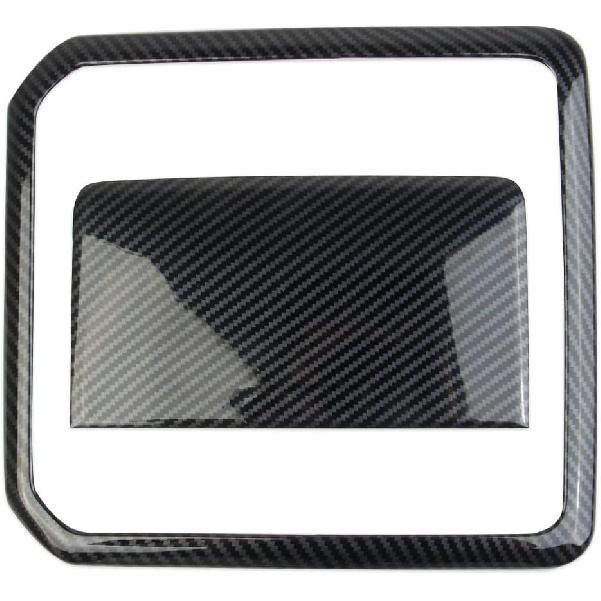 Carbon Fiber Interior Roof Reading Light Lamp Cover Trim Accessories for Toyota Tundra 2022+ Sequoia 2023+ Tacoma 2024+ 4Runner 2025+