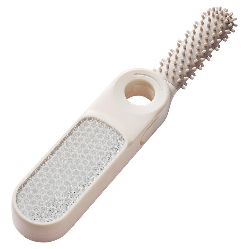 2 In 1 Hand Foot File for Removing Dead Skin Scrubbing the Gaps Between the Toes Pedicure Nano Glass Foot Grinder Foot Care Tool