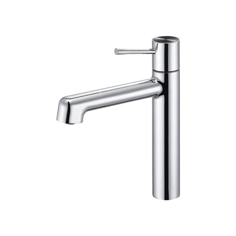 

Вращающиеся белые смесители для ванной комнаты, одно отверстие, высокий смеситель для раковины, тонкий смеситель для умывальника, кран для горячей и холодной воды, черный