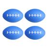 Bright Colored Football Hand Grip Ball High Elasticities Ball for Stress Relief Hand Training and Children Playtimes