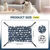 2pcs Pet Cat Hanging Hammock Soft Breathable Pet Cage Hammock with Adjustable Straps and Metal Hooks Soft Bed Sleeping for Cat