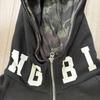 [USED] BIGBANG Black Hooded Zip-Up Hoodie