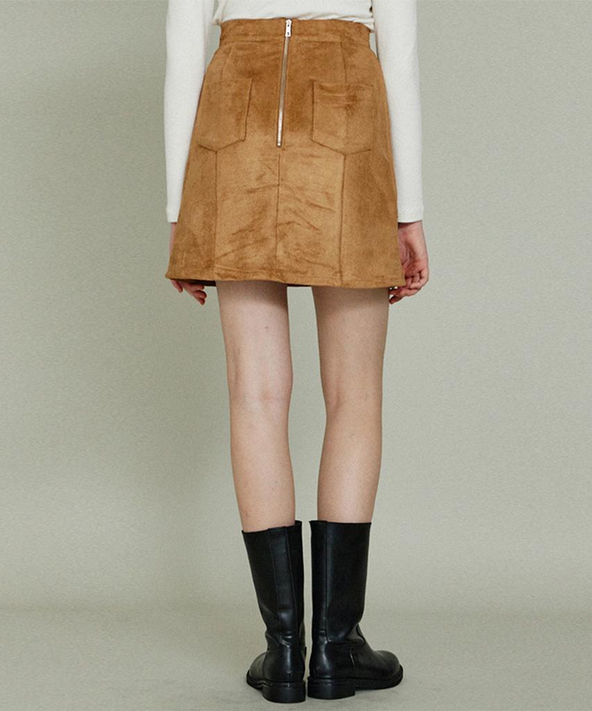 ITOV SEOUL Mermaid Suede Skirt