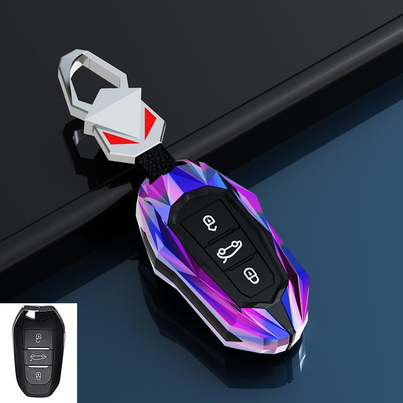 Zinc Alloy Car Key Case Cover For Peugeot 308 3008 508 5008 408 4008 208 301 407 For Citroen C4 C6 C3-Xr Picasso Ds