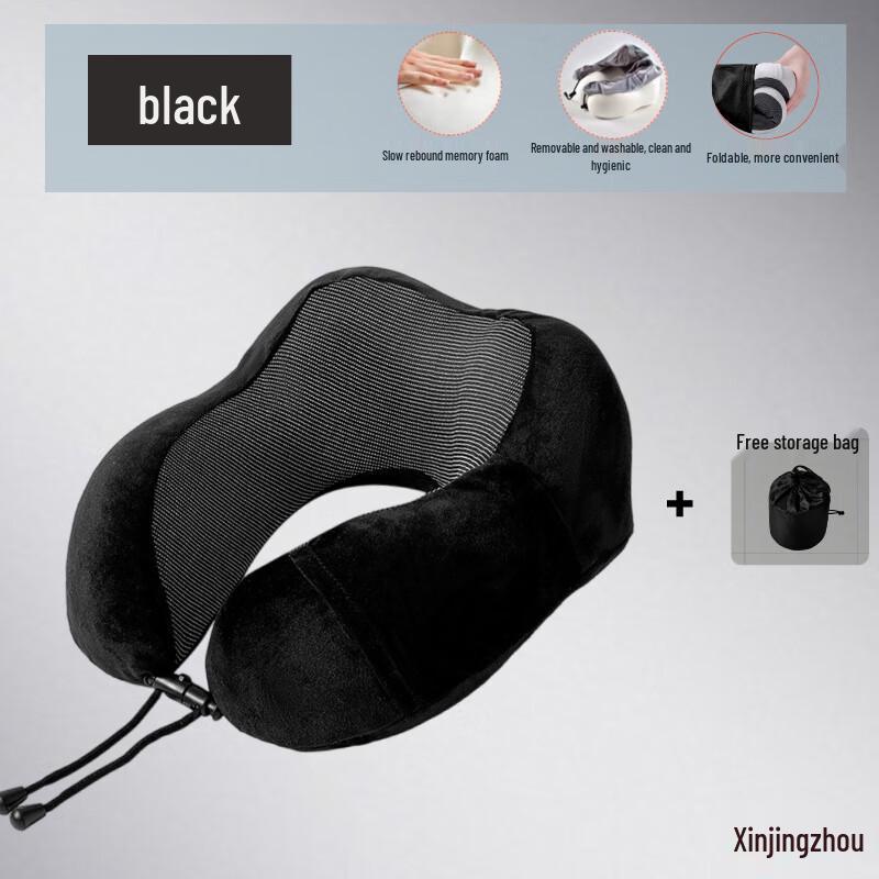 Portable U-shaped Travel Neck Pillow